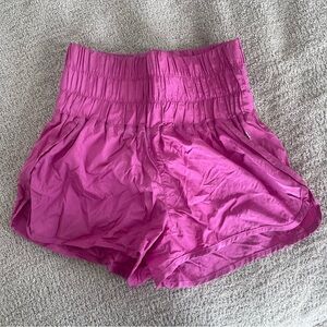 FP movement Pink High-Waisted Shorts